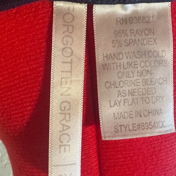 3X Forgotten Grace Blouse with Paisley embroidery and net sleeves - Picture 4 of 4